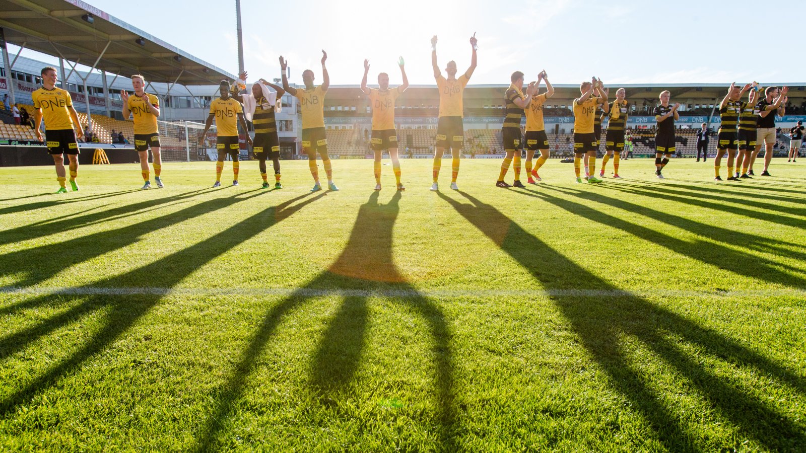 Jubel etter seier mot Strømsgodset