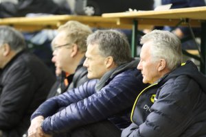 Frode Grodås og Einar Krokan i LSK-hallen