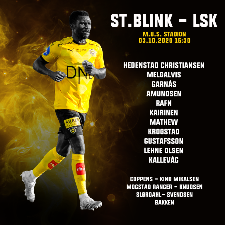 Lagoppstillingliste 2020#ST.BLINK