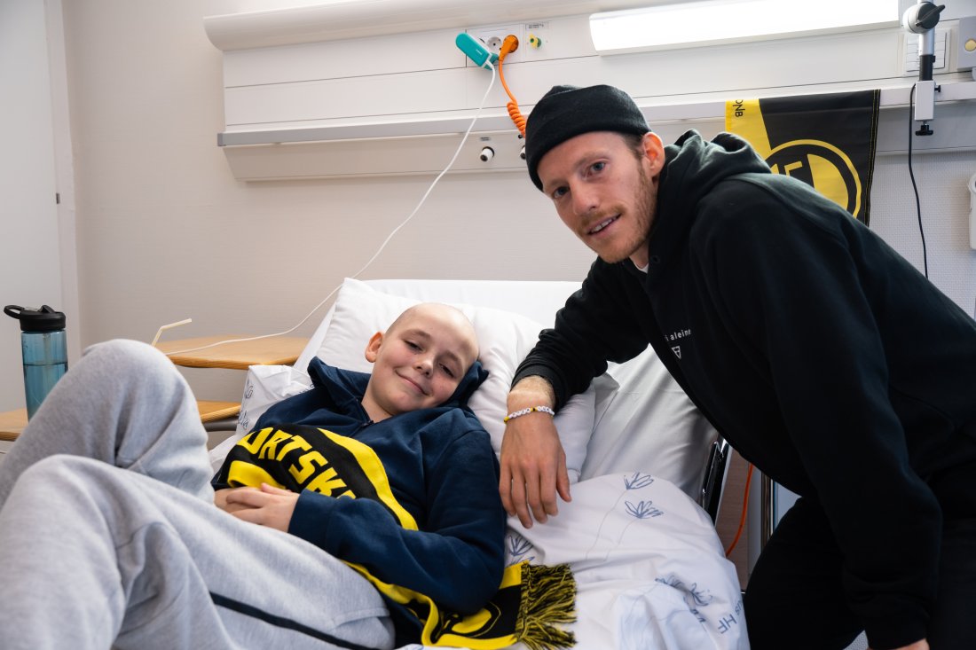 Gjermund og Lukas hadde en sterk relasjon siden i møttes høsten 2022 og fram til Lukas gikk bort i høst.