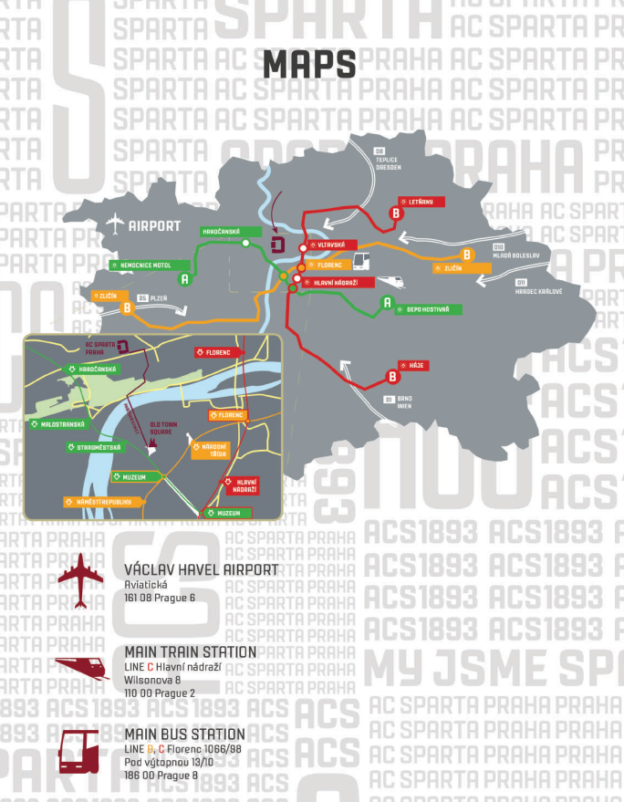 Her er en oversikt over transportmulighetene til stadion.