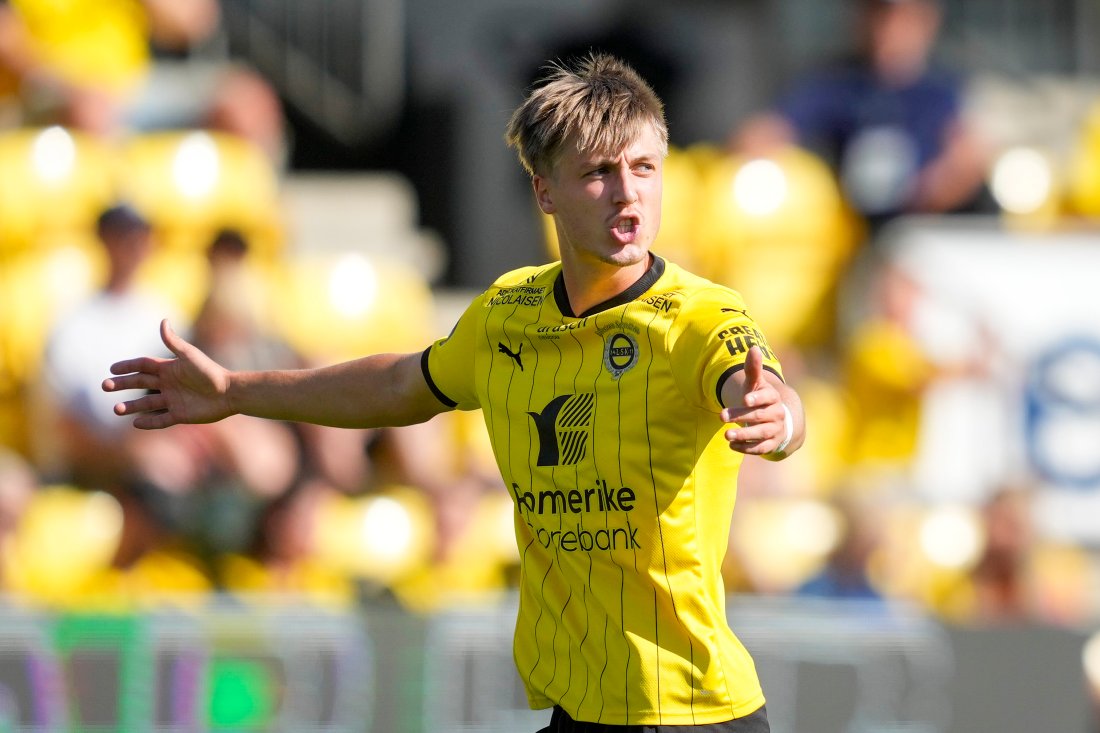 I FORM: Markus Karlsbakk slik vi har sett han mange ganger denne sesongen, både etter scoringer og assists.