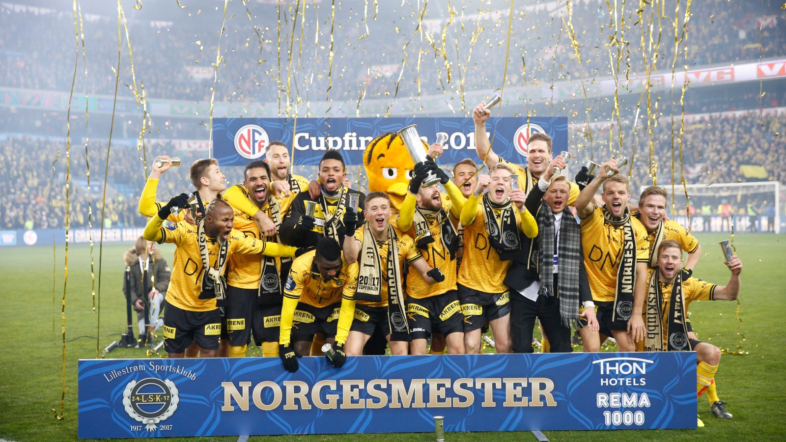 MESTERE: LSK avsluttet 2017-sesongen med å slå Sarpsborg i cupfinalen. 5. mars står det om årets første tittel når Rosenborg kommer på besøk i UNICEF Mesterfinale.