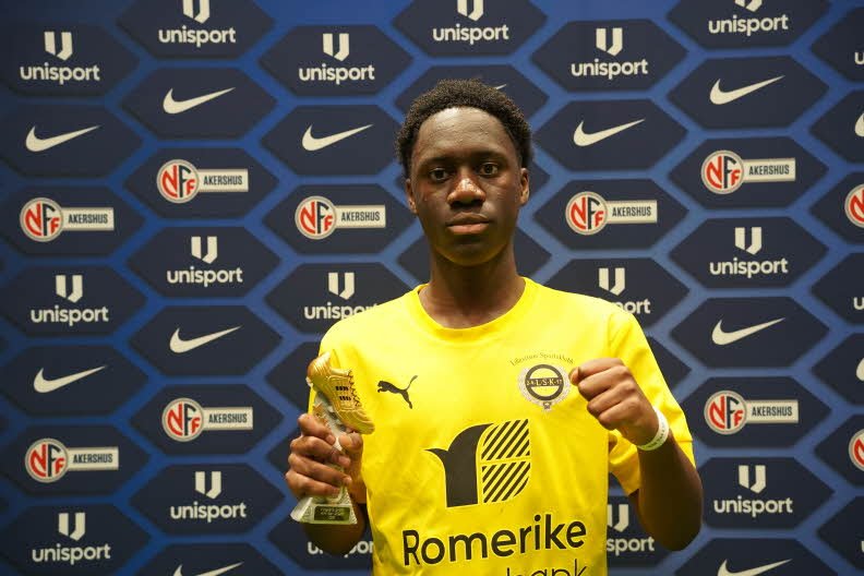 FINALENS PROFIL: Flavious Ndive Agbor fra LSK 3 kåret til finalens profil av kretsen.