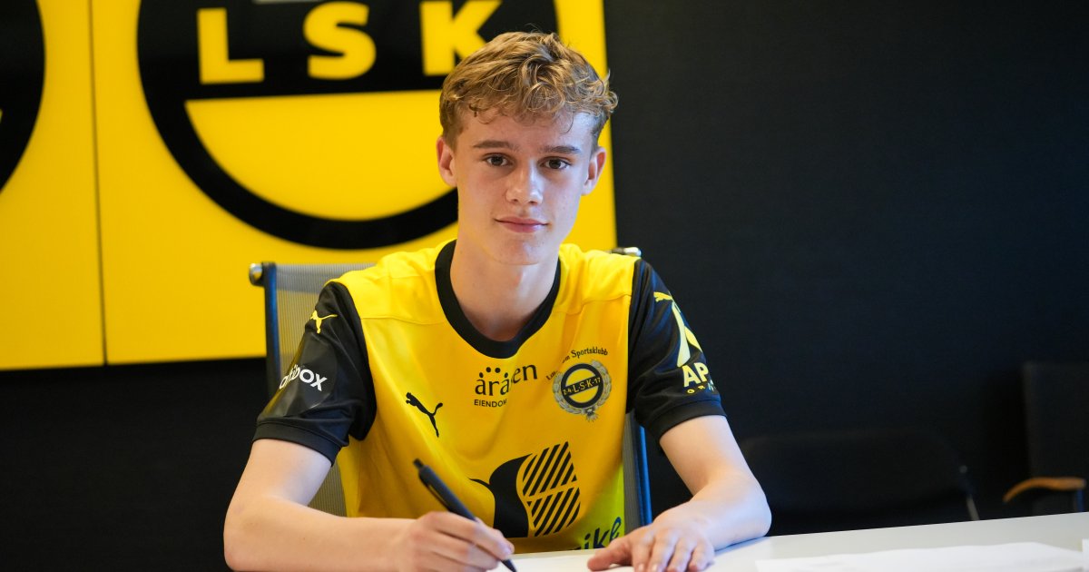 15-åring signerer proffkontrakt med LSK etter landslagsdebut — image 1