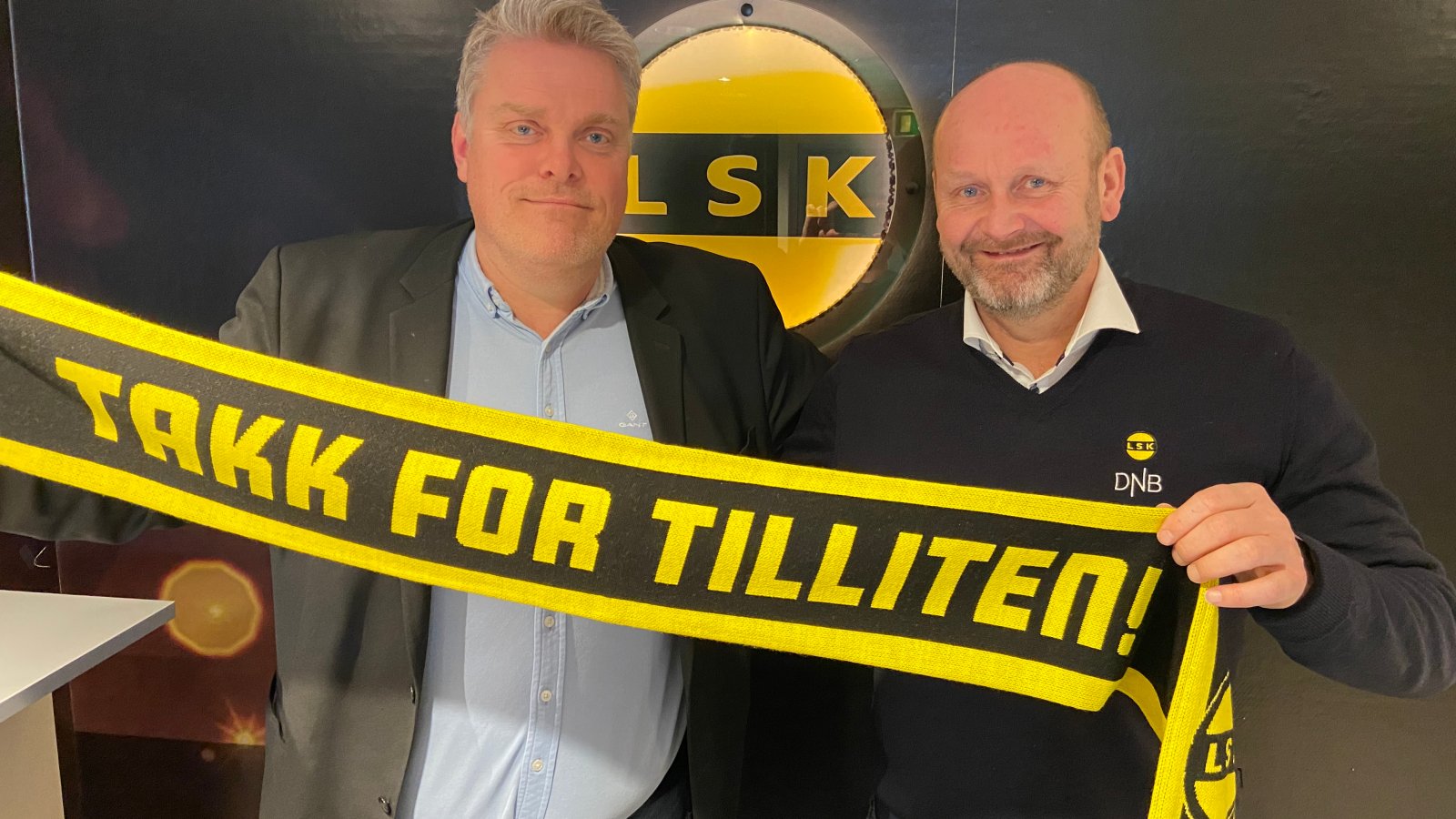 Terje Kjos Johansen og Robert Lauritsen